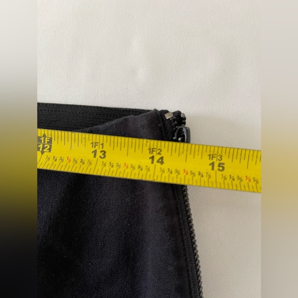 Everlane The Side-Zip Stretch Cotton Pant black  Work Pants - Picture 6 of 11
